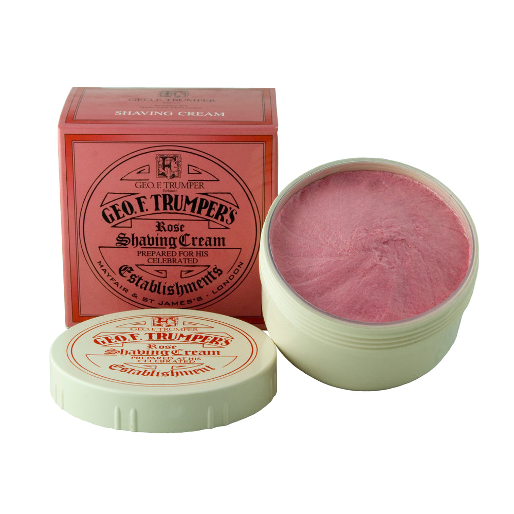 Geo.F. Trumper Rose Soft Shaving Cream Bowl 200g