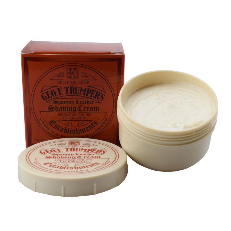 Geo.F. Trumper Spanish Leather Soft Shaving Cream Bowl 200g