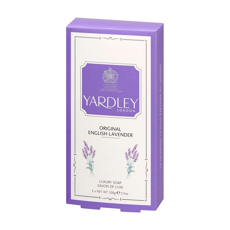 Yardley London Original English Lavender Soap Set 3x100g